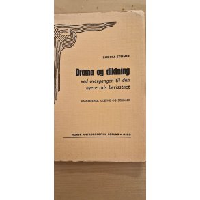 Steiner, Rudolf: Drama og diktning (sprog Norsk) - (BRUGT - VELHOLDT)