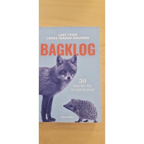 Tvede, Lars / L�rke Tr�rup Knudsen: BAGKLOG - (Brugt bog / velholdt / fejlfrit eksemplar)
