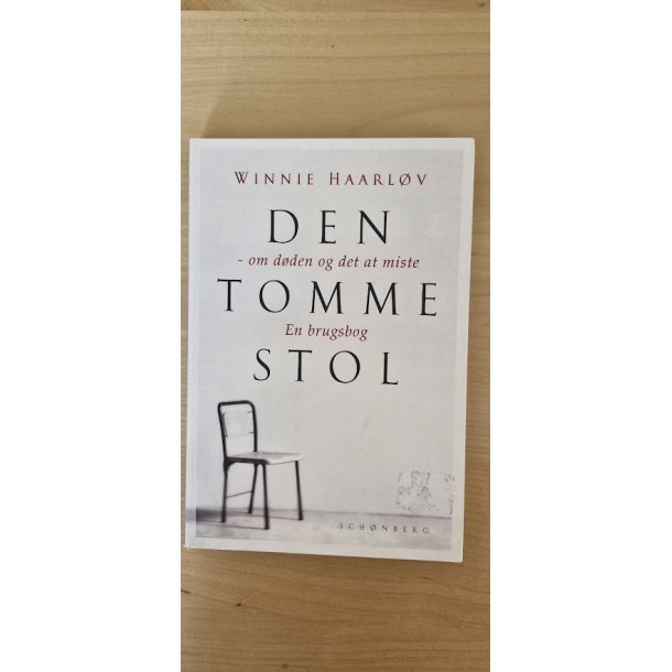 Haarl�v, Winnie: Den tomme stol - (BRUGT - VELHOLDT)