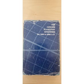 THE CONCISE PLANETARY EPHEMERIS for 1950 to 2000 A.D. - (BRUGT / VELHOLDT)