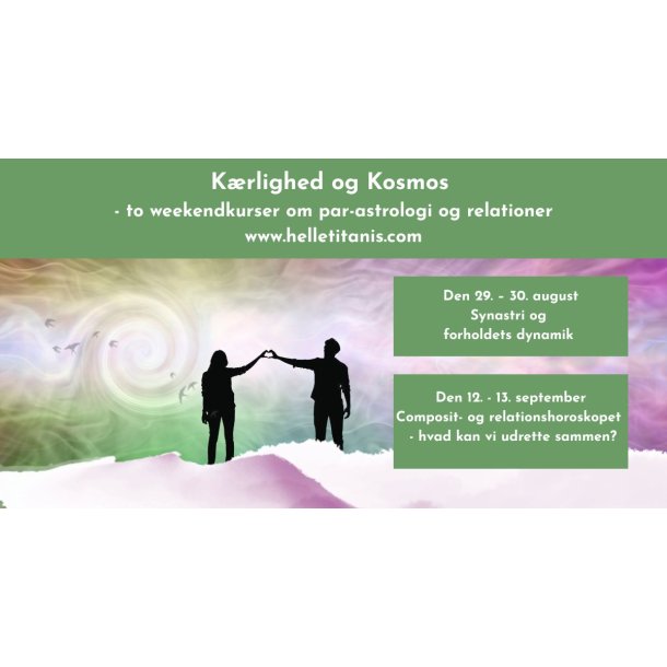 Composit- og relationshoroskopet - Hvad kan vi udrette sammen? Den 12. � 13. september, begge dage fra kl. 10 - 16