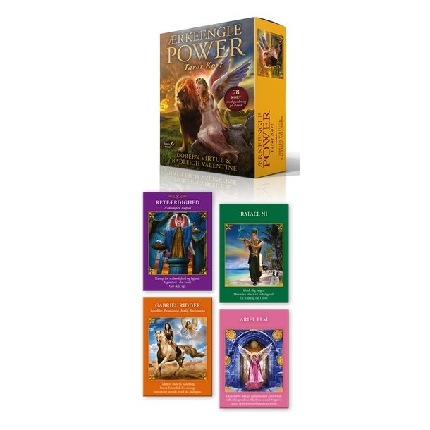 RKEENGL.POWER TAROT (kort og bog p dansk)