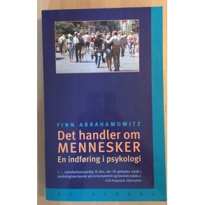 Abrahamowitz, Finn: Det handler om mennesket