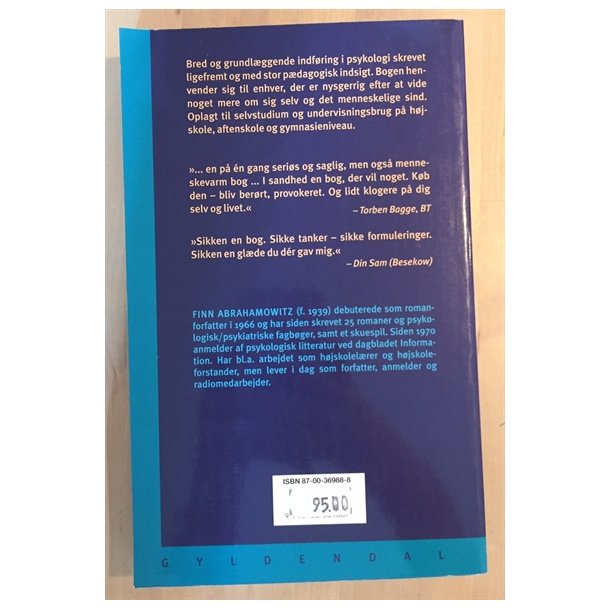 Abrahamowitz, Finn: Det handler om mennesket