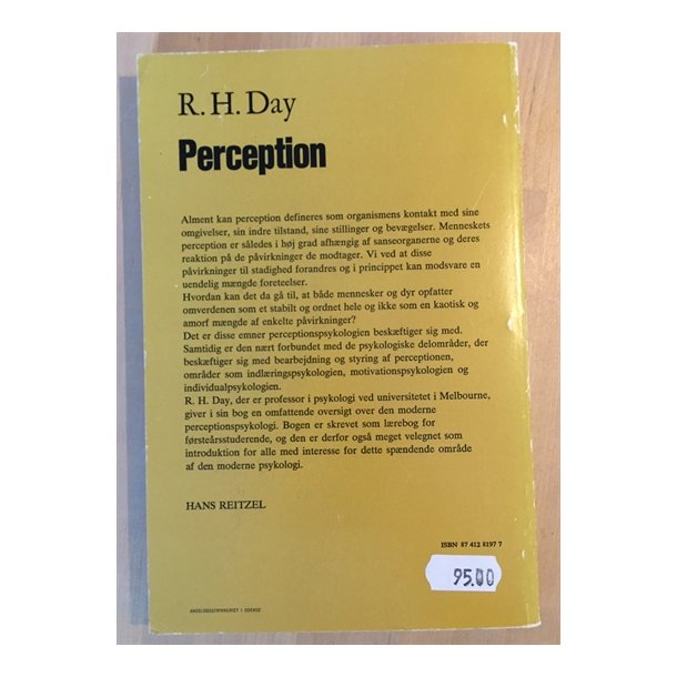 Day, R. H.: Perception