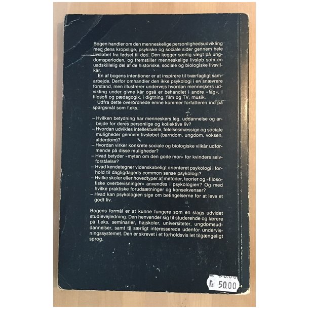 Jensen, Jrgen Pauli: Udvikling og livsvilkr