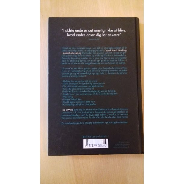 Horn, Peter: Hndbog i personlig branding