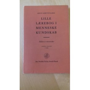 Lehtovaara, Arvo: lille lrebog i menneskekundskab