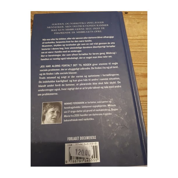 Fersmark, Winnie: Jeg har aldrig fortalt det til nogen