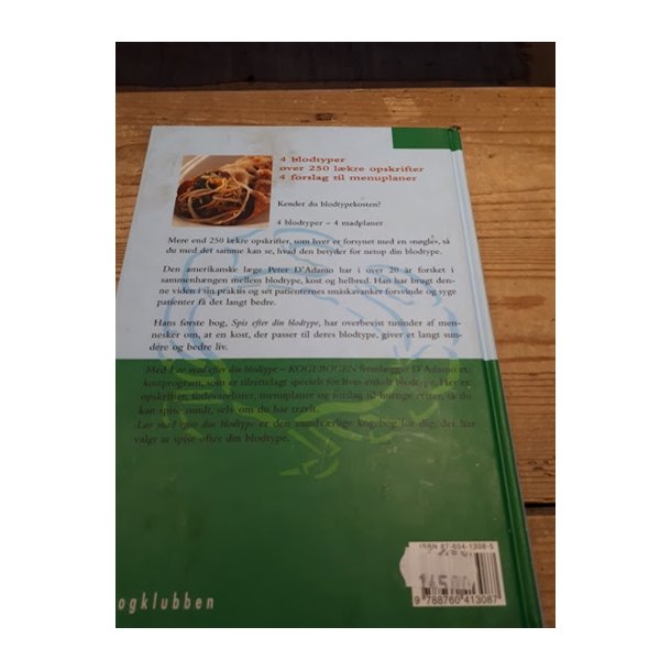 D'adamo, Peter og Catherine Whitney: Lav mad efter din blodtype