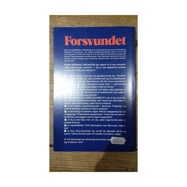 Berlitz, Charles: Forsvundet - Bermuda Trekantens gde 2