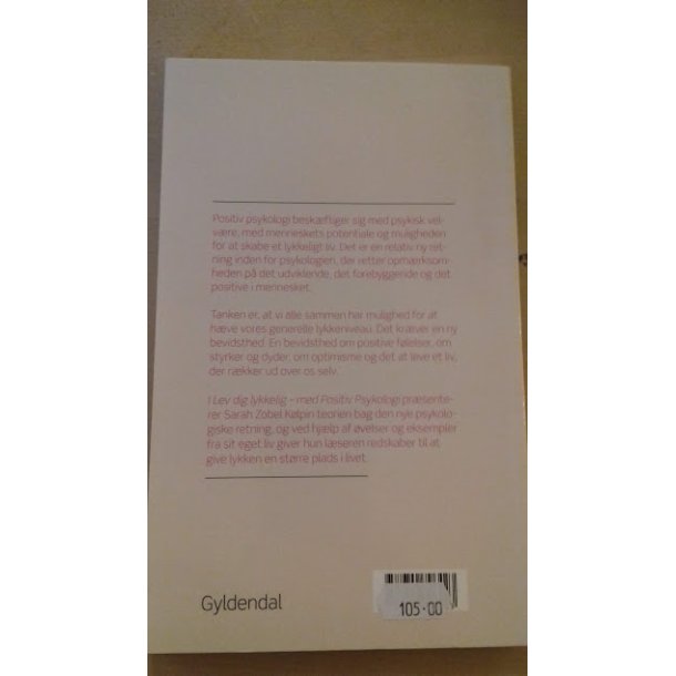 Klpin, Sarah Zobel: Lev dig lykkelig