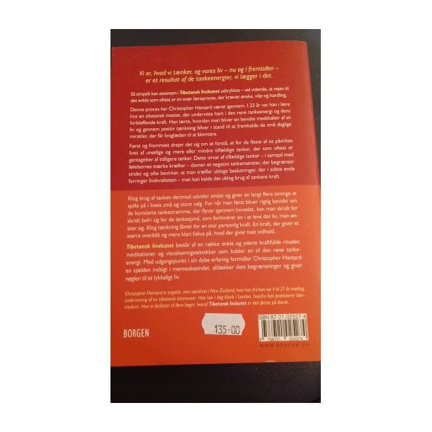 Hansard, Christopher: Tibetansk livskunst