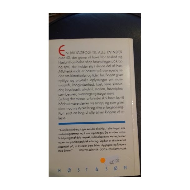 Myrberg, Gunilla: Midtvejs kvinde