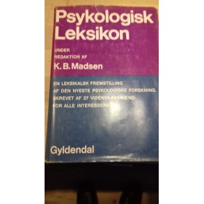 Madsen, K. B.: Psykologisk leksikon