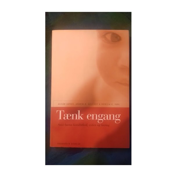 Gopnik, Alison: Tnk engang