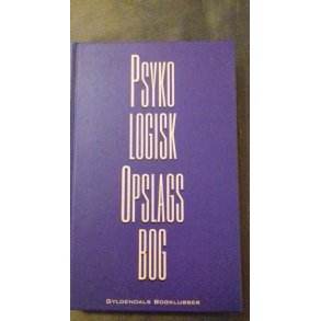 Schnack, Karsten: Psykologisk opslagsbog