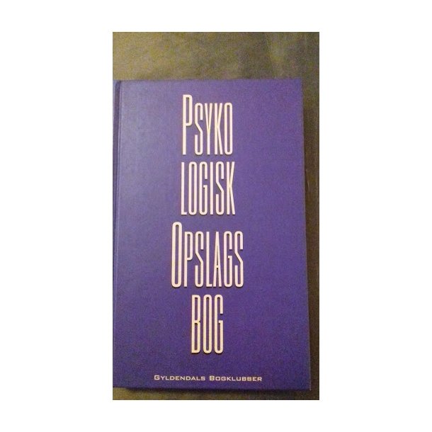 Schnack, Karsten: Psykologisk opslagsbog