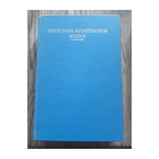 Iversen, Mogens m.fl.: Medicinsk kompendium I & II (10. udgave - 2. oplag)  - (BRUGT - velholdt, men med ganske f sm notater i sidekolonne der ikke er generende for tekstlsning) - SLGES SAMLET