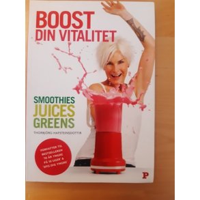 Hafsteinsdottir, Thorbjrg: Boost din vitalitet - (BRUGT OG VELHOLDT)