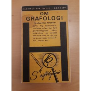 Teltscher, Herry O.: Om grafologi (BRUGT - Pn)