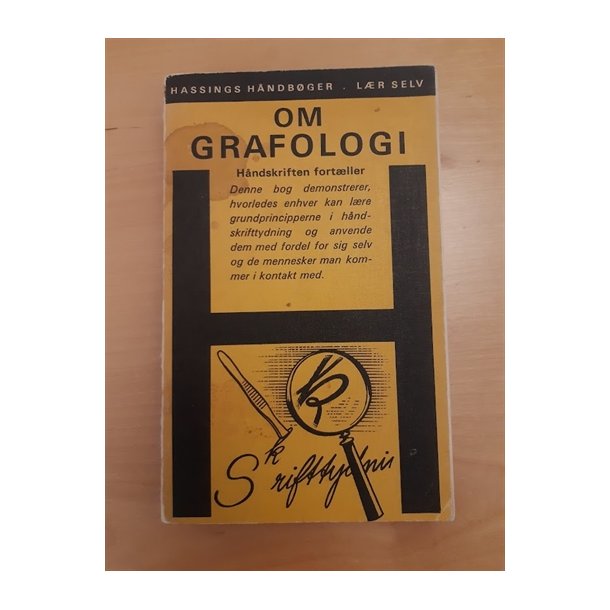 Teltscher, Herry O.: Om grafologi (BRUGT - Pn)