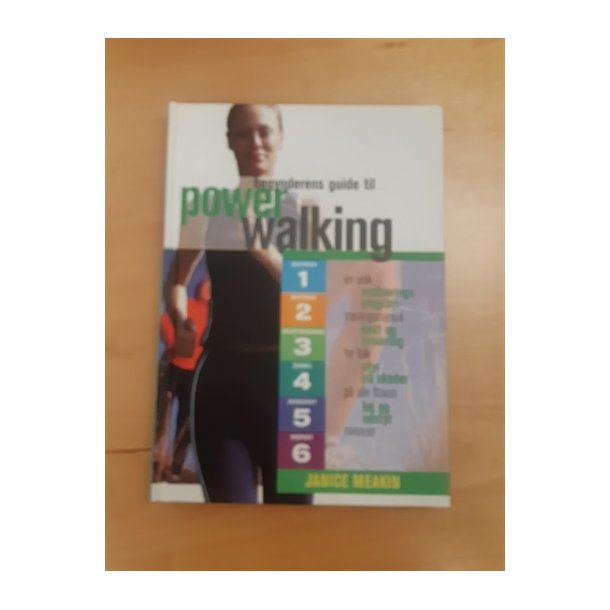 Meakin, Janice: Powerwalking - (BRUGT - VELHOLDT)