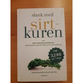 Goggins, Aidan: Slank med Sirt kuren - (BRUGT - VELHOLDT)