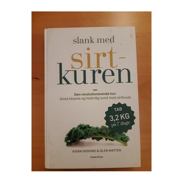 Goggins, Aidan: Slank med Sirt kuren - (BRUGT - VELHOLDT)