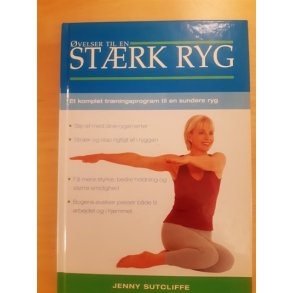 Sutcliffe, Jenny: velser til en strk ryg - (BRUGT - VELHOLDT)