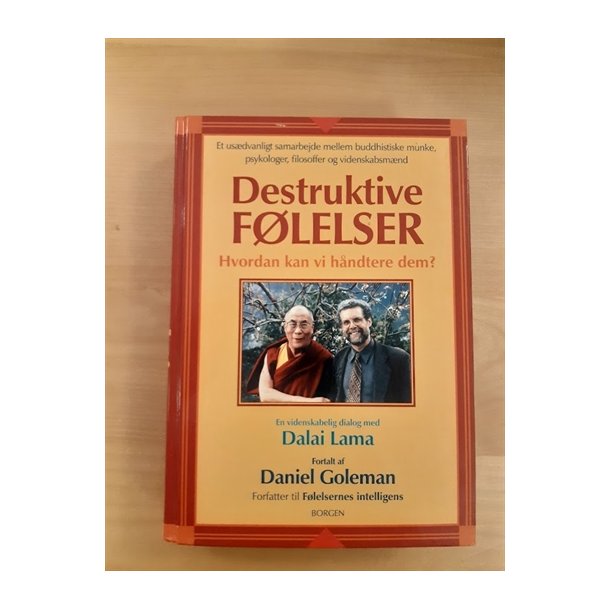 Goleman, Daniel: Destruktive flelser  - (BRUGT - VELHOLDT)