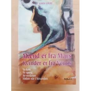 Gray, John: Mnd er fra Mars Kvinder er fra Venus - (BRUGT - VELHOLDT)