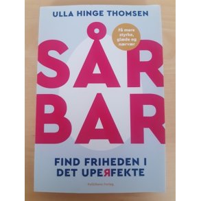 Thomsen, Ulla Hinge: SRBAR find friheden i det uperfekte - (BRUGT - VELHOLDT)