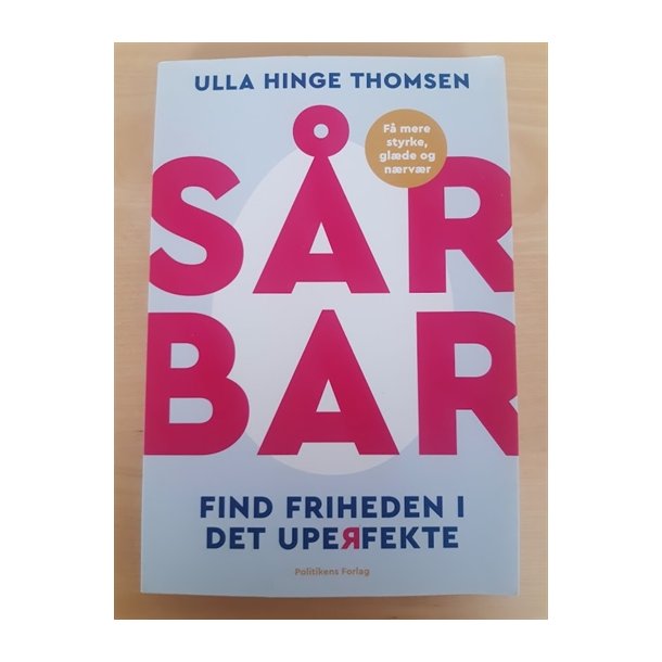 Thomsen, Ulla Hinge: SRBAR find friheden i det uperfekte - (BRUGT - VELHOLDT)