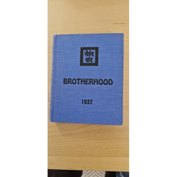 Agni Yoga Society: BROTHERHOOD / 1937 - (BRUGT - VELHOLDT)