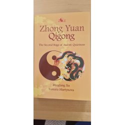 Mingtang Xu: Zhong Yuan Qigong 1, 2, 3 & 4 (ENGELSK TEKST) - (BRUGT - FREMSTR SOM NYE) Slges samlet