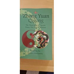 Mingtang Xu: Zhong Yuan Qigong 1, 2, 3 & 4 (ENGELSK TEKST) - (BRUGT - FREMSTR SOM NYE) Slges samlet
