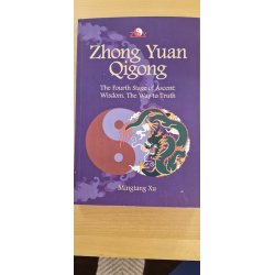 Mingtang Xu: Zhong Yuan Qigong 1, 2, 3 & 4 (ENGELSK TEKST) - (BRUGT - FREMSTR SOM NYE) Slges samlet