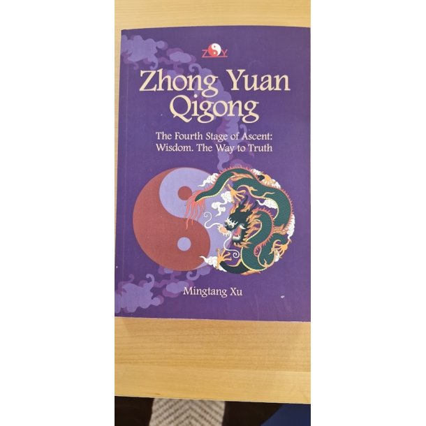 Mingtang Xu: Zhong Yuan Qigong 1, 2, 3 & 4 (ENGELSK TEKST) - (BRUGT - FREMSTR SOM NYE) Slges samlet