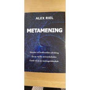 Riel, Alex: METAMENING - (BRUGT - VELHOLDT) som ny