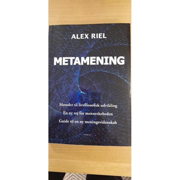 Riel, Alex: METAMENING - (BRUGT - VELHOLDT) som ny