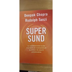 Chopra, Deepak: SUPER SUND - (BRUGT - VELHOLDT)