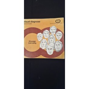 Kushi, Michio: Visuel Diagnose - (BRUGT - VELHOLDT) med svage brugsspor p omslag