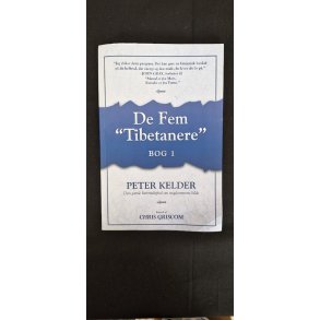 Kelder, Peter: De fem tibetanere - Bog 1  - (BRUGT - VELHOLDT) Men lidt bugget i hjre side forneden - ellers OK