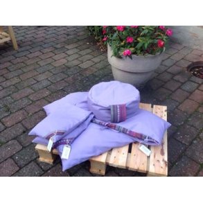 Meditationspude 30, 12 cm hj, lavendel