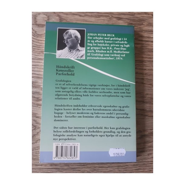 Beck, Johan Peter: Hndskrift, knsroller, parforhold