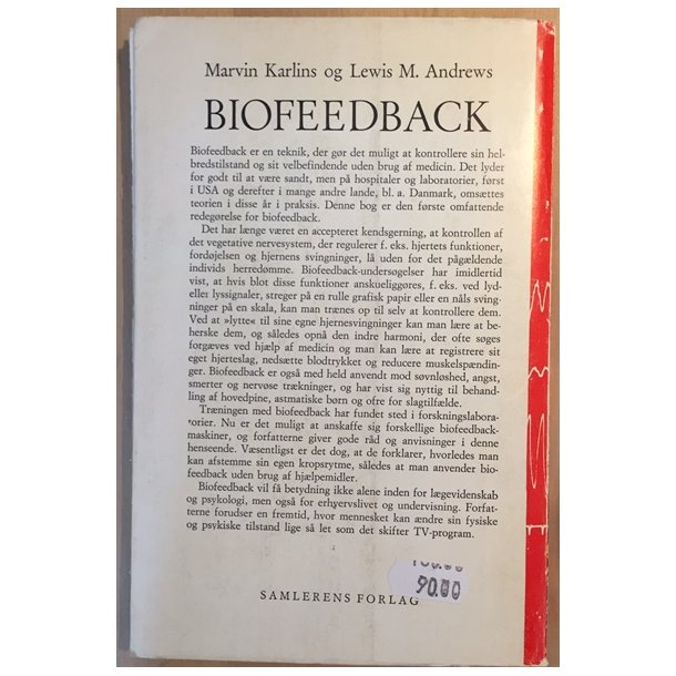 Karlins, Marvin og Lewis M. Andrews: Biofeedback - intellektets krfter og deres frigrelse