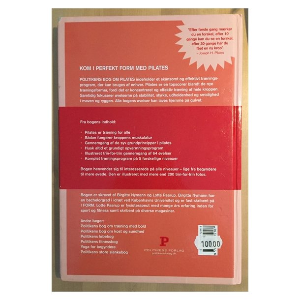 Nymann, Birgitte og Lotte Paarup: Pilates 