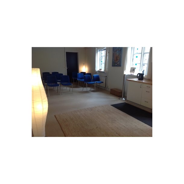 Kursuslokale og behandlerlokale, dag