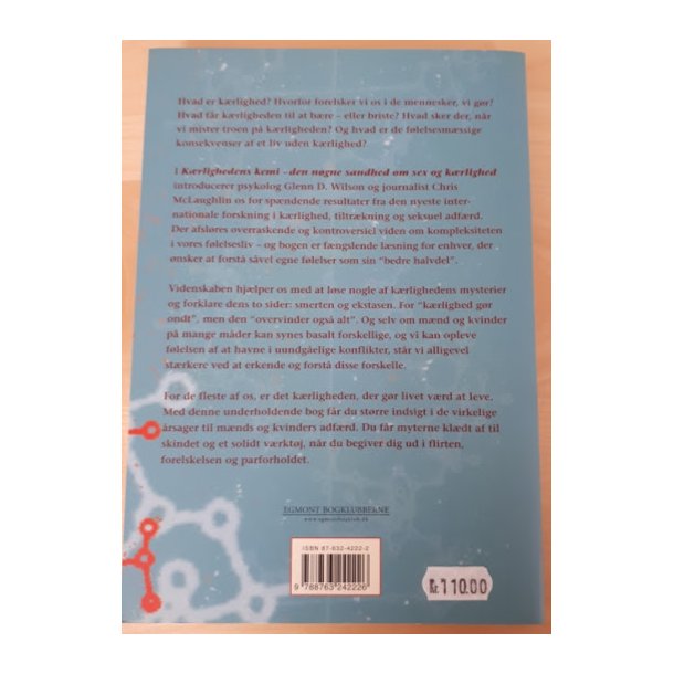 Wilson, Glenn D.: Krlighedens kemi